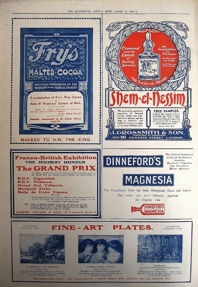 Back cover 5 x Adverts